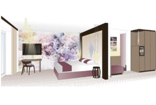 Planung eines Hotelzimmers!
Die verspielte und farbenfrohe Tapete ist der Fokus des Zimmers und zugleich Grundlage für das Farbkonzept.

Design
@tischlerei_b.u.h._schroeer 

#tischlereischroeerdolberg #tischlerei #innenarchitektur #möbel #sonderanfertigung #maßanfertigung #holz #wood #möbeldetail #detailliebe #carpenter #interiordesign #individuell #design #möbelhandel #unikat #hotel #zimmer #hotelzimmer #planung